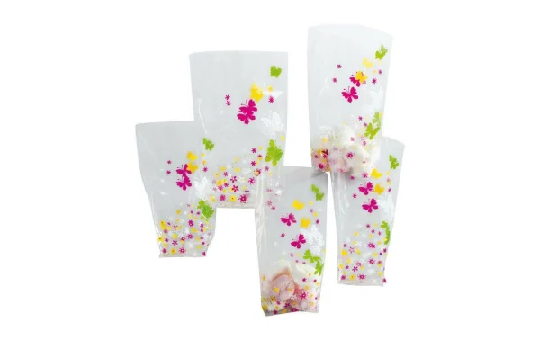 Tout neuf 😀 Folia Sac Transparent Cellophan Frühling Multicolore – Emballage Cadeau ✨ 1