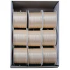 De gros 🥰 GOLDINA Ruban Cadeau Satin 3 Mm X 10 M, Beige – Emballage Cadeau 👍 5