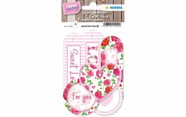 Top 10 ✔️ Herma Stickers Étiquette Pour Cadeau Love 6 Stück – Emballage Cadeau ⭐ 1