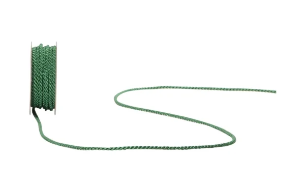 Le moins cher ✔️ Spyk Ruban Cadeau Cordon De Soie 2.5 Mm X 5 M, Vert – Emballage Cadeau ⌛ 1