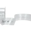 Top 10 😉 Spyk Ruban Cadeau Cubino Just Married 25 Mm X 3 M, Argenté/Blanc – Emballage Cadeau 💯 7