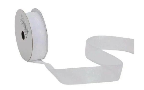 Offres ⭐ Spyk Ruban Cadeau Organsa 15 Mm X 8 M, Blanc – Emballage Cadeau 🤩 1