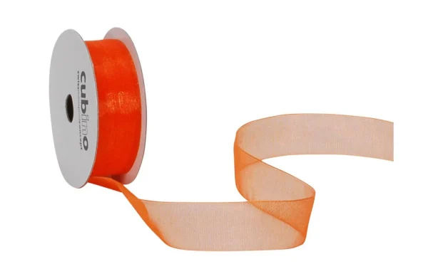 Les meilleures critiques de 🥰 Spyk Ruban Cadeau Organsa 15 Mm X 8 M, Orange – Emballage Cadeau 😍 1