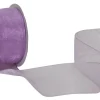 Sortie 💯 Spyk Ruban Cadeau Organsa 25 Mm X 6 M, Lilas – Emballage Cadeau 🌟 5
