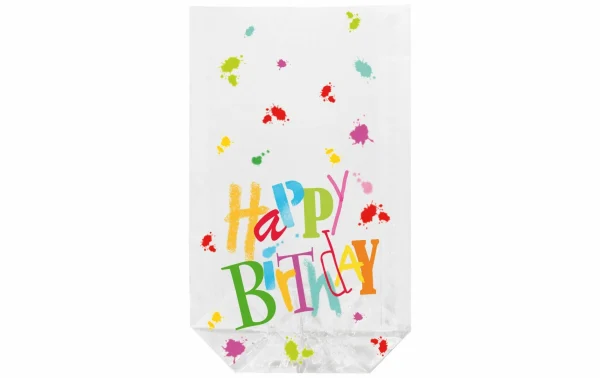 Meilleure vente 💯 Braun + Company Emballage Des Biscuits 🥳 Birthday 14.5 X 23.5 Cm, Multicolore – Emballage Cadeau 🤩 1