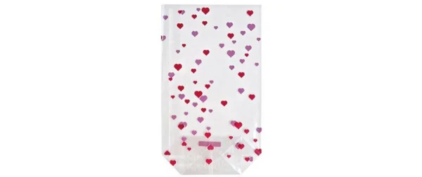 Meilleur prix 🎉 Braun + Company Emballage Des Biscuits Coeurs 11,5 X 19 Cm, Multicolore – Emballage Cadeau 🎁 1