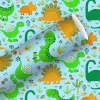 Budget 😍 Braun + Company Papier Cadeau Funny Dinos 70 Cm X 2 M, Bleu Clair – Emballage Cadeau 😉 7
