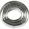 Budget ❤️ Creativ Company Kits D’emporte-pièces 8 Cm 5 Pièces, Cercles – Emporte-pièce 🔥 5