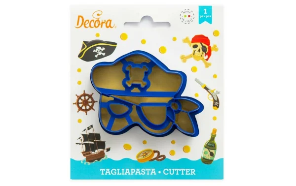 Grosses soldes 👍 Decora Emporte-pièce Pour Biscuits 1 Pièce, Masque De Pirate – Emporte-pièce 👍 1