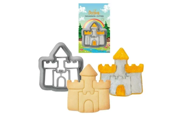 Sortie ✨ Decora Emporte-pièce Pour Biscuits 1 Pièce, Château – Emporte-pièce 🥰 3