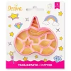 Meilleure vente 🌟 Decora Emporte-pièce Pour Biscuits 1 Pièce, Masque De Licorne – Emporte-pièce 🎁 5