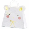 Offres 👏 Partydeco Sac Cadeau Ours Polaire 31,5 X 27 X 10 Cm, Blanc – Emballage Cadeau 😍 11
