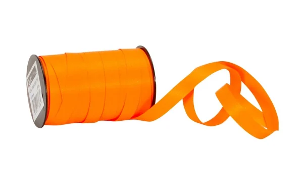 De gros ⭐ Spyk Ruban Cadeau Poly Matt 10 Mm X 20 M, Orange – Emballage Cadeau 🛒 1