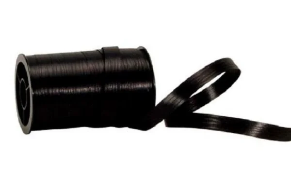 Meilleure affaire 😍 Spyk Ruban Cadeau Poly Matte 7 Mm X 20 M, Noir – Emballage Cadeau ⭐ 1