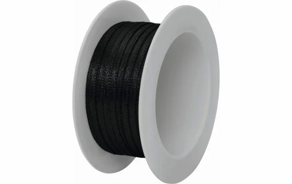 Sortie 👍 Stewo Ruban Cadeau Double Satin 3 Mm X 5 M, Noir – Emballage Cadeau 😀 1