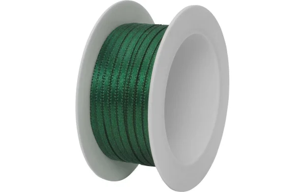 Coupon 🔔 Stewo Ruban Cadeau Double Satin 3 Mm X 5 M, Vert Foncé – Emballage Cadeau 😉 1