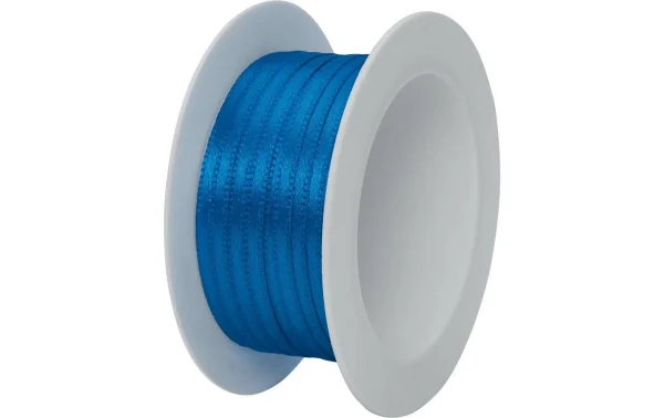 Meilleure vente 🌟 Stewo Ruban Cadeau Double Satin 3 Mm X 5 M, Bleu Foncé – Emballage Cadeau ✔️ 1