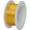Offres 🔥 Stewo Ruban Cadeau Double Satin 3 Mm X 5 M, Doré – Emballage Cadeau ✔️ 5