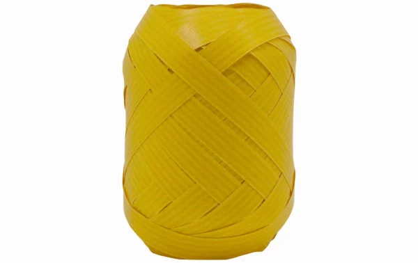 Vente flash ✔️ Stewo Ruban Cadeau Papier D’emballage Jaune – Emballage Cadeau 🔔 1