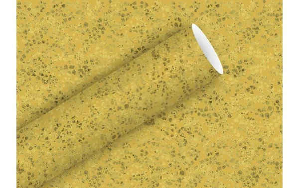 Grosses soldes ⭐ Braun + Company Papier Cadeau Aurelie 70 Cm X 1.5 M, Doré – Emballage Cadeau 🥰 1