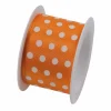 Meilleure affaire 🥰 Braun + Company Ruban Cadeau Hot Spots 40 Mm X 2 M, Orange – Emballage Cadeau 🥰 5