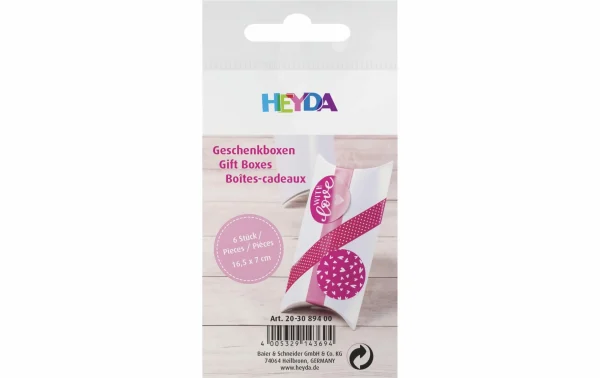Offres 🤩 Heyda Carton Cadeau 70 X 105 Mm 6 Pièces, Blanc – Emballage Cadeau 👏 3