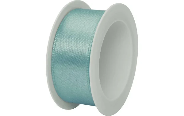 Le moins cher 💯 Stewo Ruban Cadeau Double Satin 25 Mm X 3 M, Turquoise – Emballage Cadeau ⌛ 1