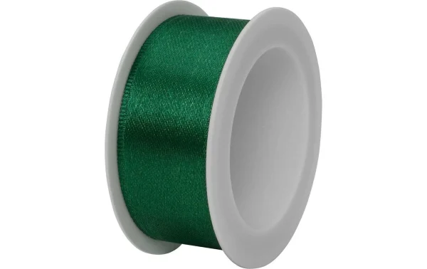 Le moins cher ✨ Stewo Ruban Cadeau Double Satin 25 Mm X 3 M, Vert Foncé – Emballage Cadeau ⭐ 1
