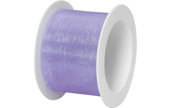 Meilleure vente 🔔 Stewo Ruban Cadeau Organza 40 Mm X 4 M, Violet – Emballage Cadeau 🥰 1