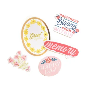 Grosses soldes 😀 American Crafts Étiquette Pour Cadeau Paige Evans 40 Pièces, Multicolore – Emballage Cadeau 🎁 7
