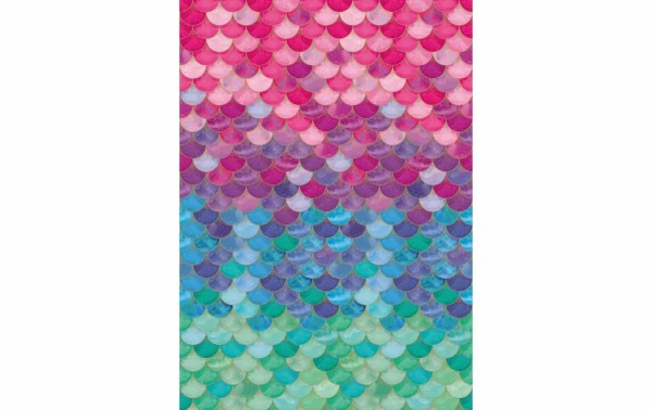 Sortie 🛒 Cart Papier Cadeau Mermaid 1 Rouleau, 70 Cm X 3m – Emballage Cadeau 😍 1