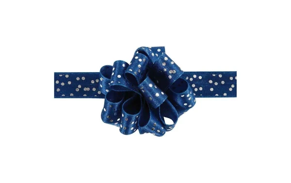 Vente flash 😀 Creativ Company Ruban Cadeau Susifix 5 M Bleu, Points – Emballage Cadeau 😉 1