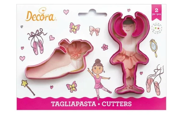 Tout neuf 🔥 Decora Kits D’emporte-pièces 2 Pièces, Ballerine – Emporte-pièce ❤️ 1