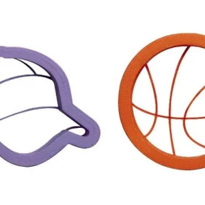 Promo 🥰 Decora Kits D’emporte-pièces 2 Pièces, Basket-ball – Emporte-pièce 🎉 9