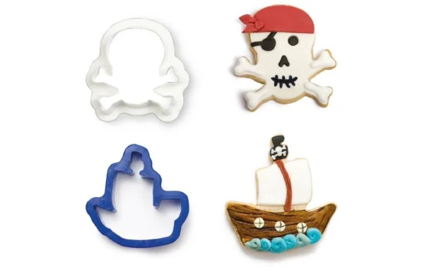 Meilleure affaire ✨ Decora Kits D’emporte-pièces 2 Pièces, Set De Pirates N° 2 – Emporte-pièce 🎉 3
