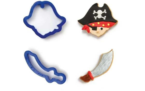 Sortie 😀 Decora Kits D’emporte-pièces Mini 2 Pièces, Pirate – Emporte-pièce 🛒 4