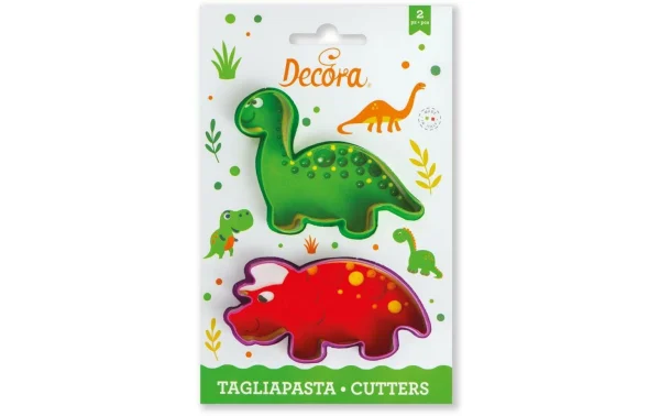 Sortie ✔️ Decora Kits D’emporte-pièces Mini 2 Pièces, Dino – Emporte-pièce 🧨 1