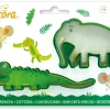 Le moins cher 🎁 Decora Kits D’emporte-pièces Mini 2 Pièces, Crocodile Et éléphant – Emporte-pièce 👍 13