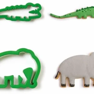 Le moins cher 🎁 Decora Kits D’emporte-pièces Mini 2 Pièces, Crocodile Et éléphant – Emporte-pièce 👍 9