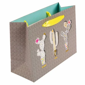 Tout neuf 🌟 Goldbuch Sac Cadeau Cactus Multicolore – Emballage Cadeau ✔️ 6