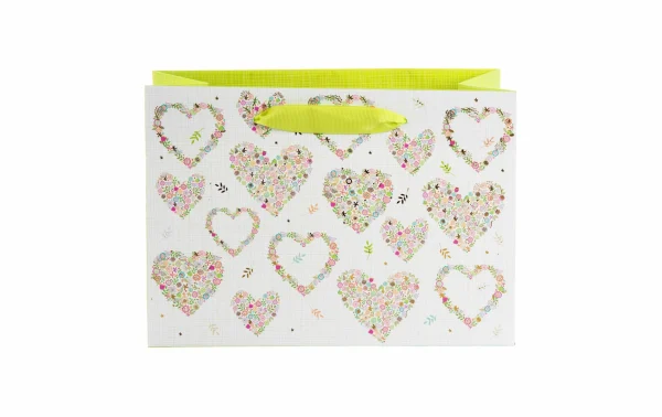 Coupon ✔️ Goldbuch Sac Cadeau Flowers In The Heart Multicolore – Emballage Cadeau 😉 3
