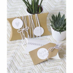 Budget 💯 Heyda Carton Cadeau 90 X 125 Mm 6 Pièces, Crème – Emballage Cadeau 🔥 9