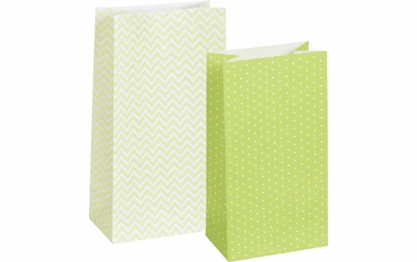 De gros 😍 Heyda Sac En Papier 12 Pièces Vert – Emballage Cadeau ❤️ 1
