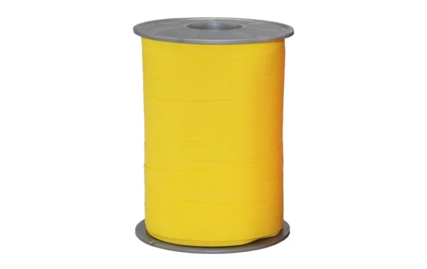 Le moins cher 👏 Pattberg Ruban Cadeau Opak Matt 1 Cm X 200 M: Jaune – Emballage Cadeau ⌛ 1