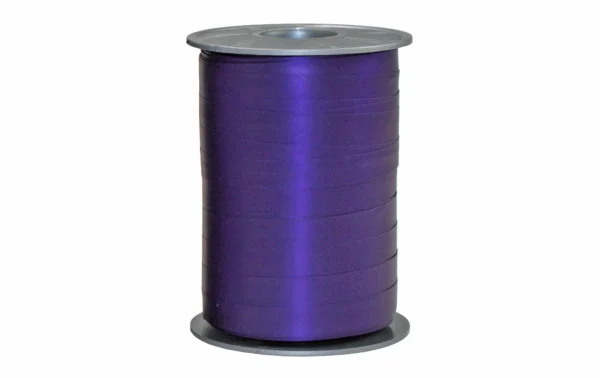 Promo 🤩 Pattberg Ruban Cadeau Opak Matt 1 Cm X 200 M, Violet – Emballage Cadeau 🌟 1