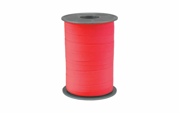 Grosses soldes ⭐ Pattberg Ruban Cadeau Opak Matt 1 Cm X 200 M, Corail – Emballage Cadeau ✨ 1