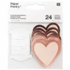 Budget 🛒 Rico Design Étiquette Pour Cadeau Coeur 24 Pièce/s, Rose – Emballage Cadeau 🎁 13