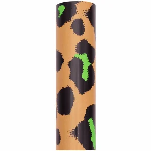 Meilleure affaire 🎉 Rico Design Papier Cadeau Leo 1 Pièce/s, Vert/Orange – Emballage Cadeau 😍 7