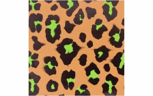 Meilleure affaire 🎉 Rico Design Papier Cadeau Leo 1 Pièce/s, Vert/Orange – Emballage Cadeau 😍 4