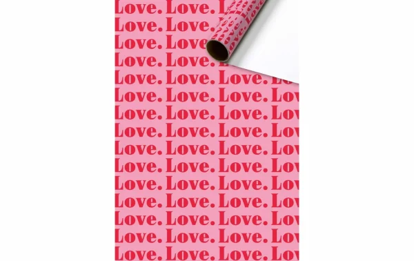 De gros 😍 Stewo Papier Cadeau Amade 70 Cm X 2 M, 80 G/m², Rose – Emballage Cadeau 💯 1